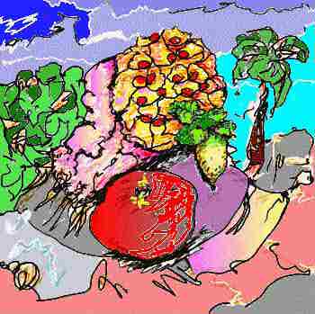 cybercreole cuisine drawing